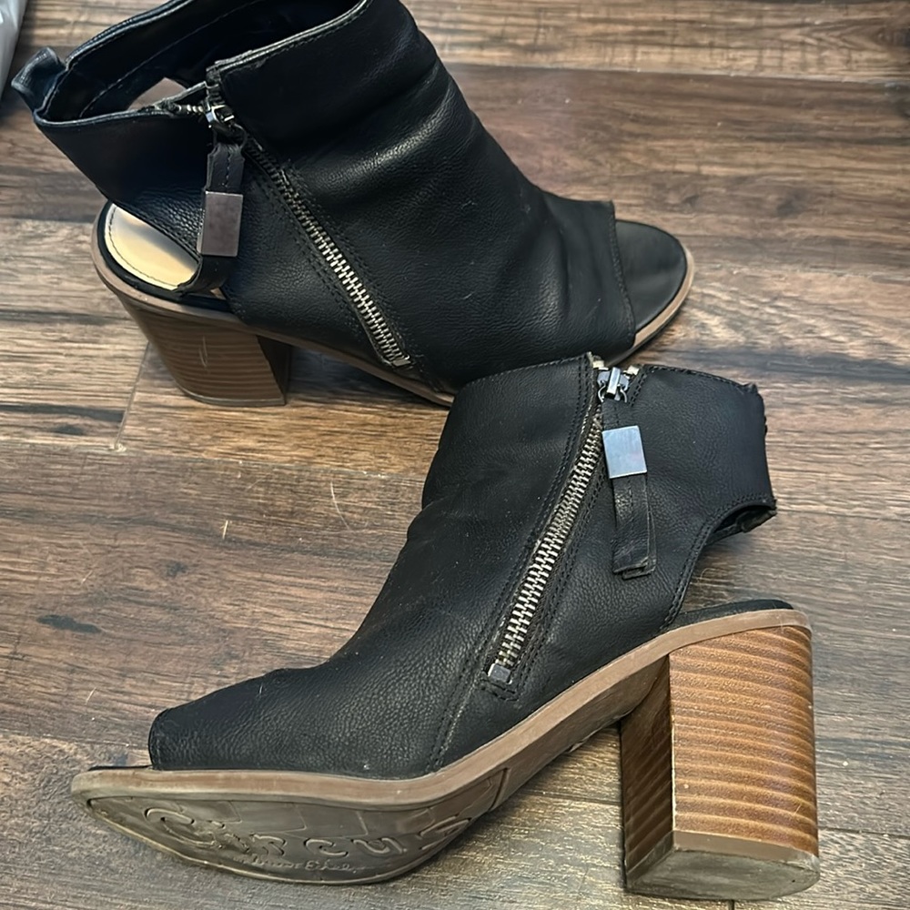 Circus open toe booties